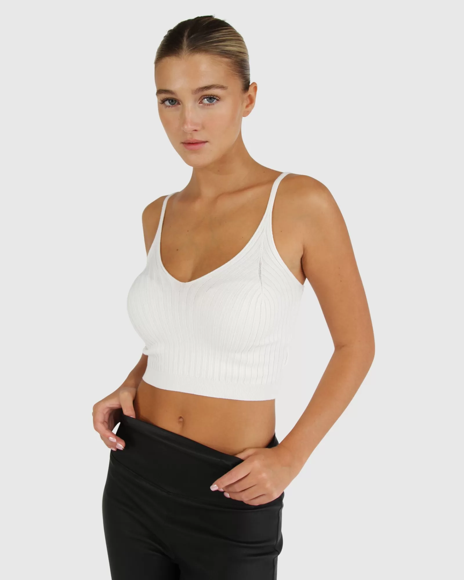 Belle & Bloom All I Need Knit Crop -