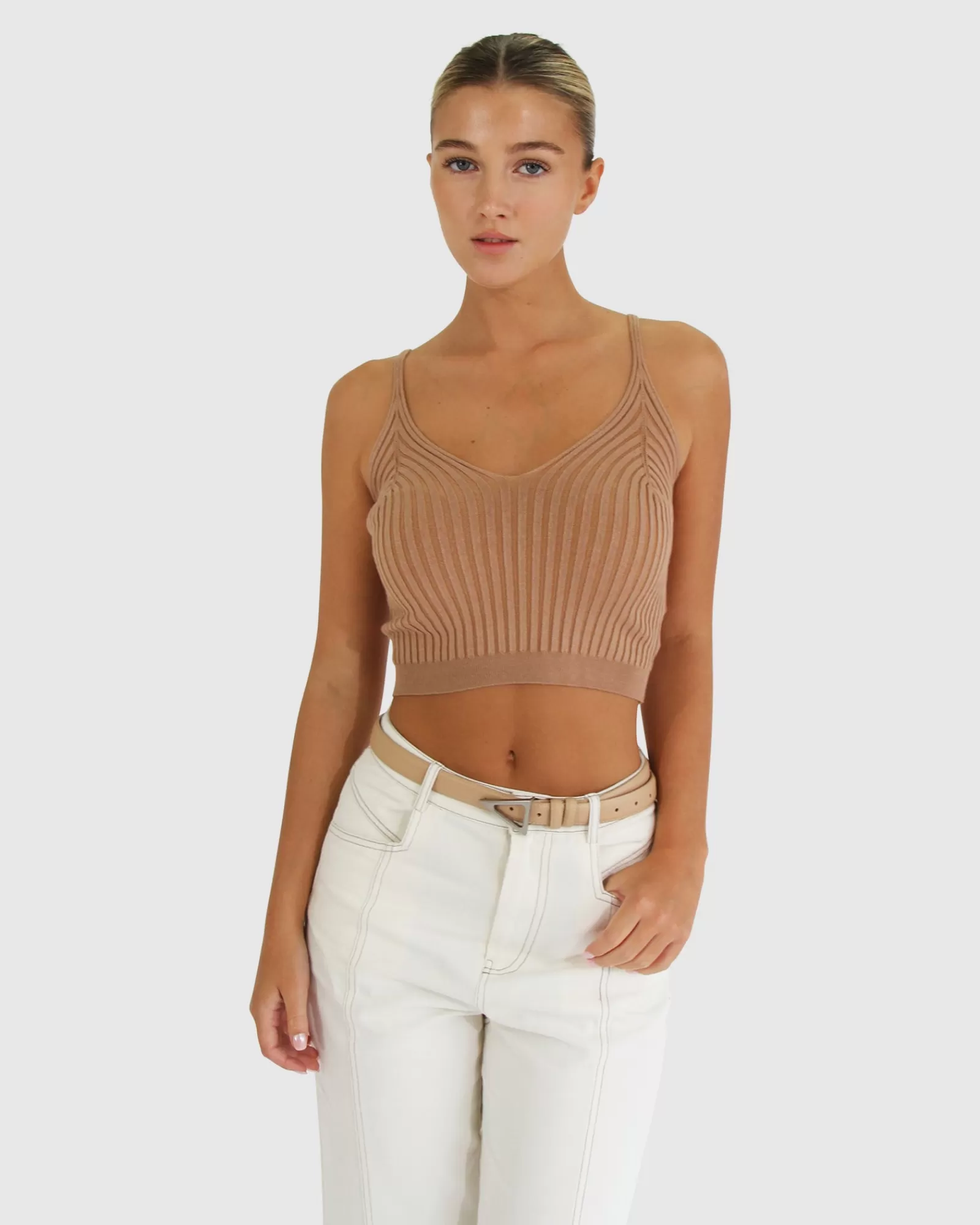 Belle & Bloom All I Need Knit Crop -