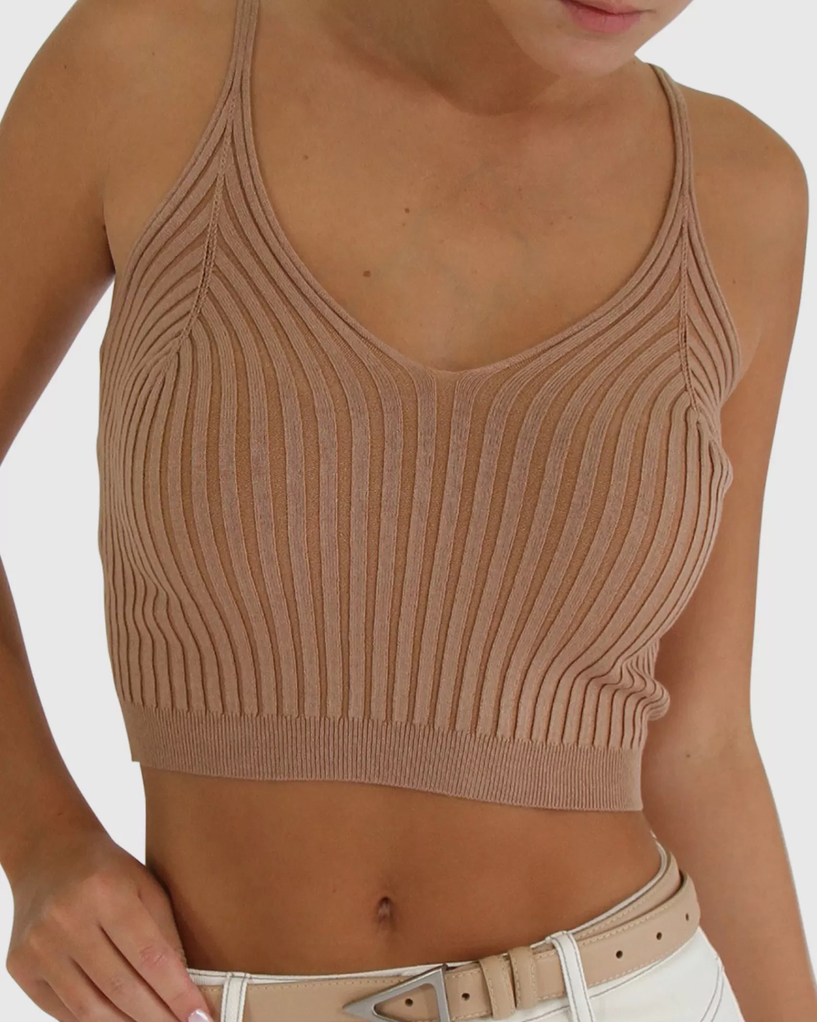 Belle & Bloom All I Need Knit Crop -