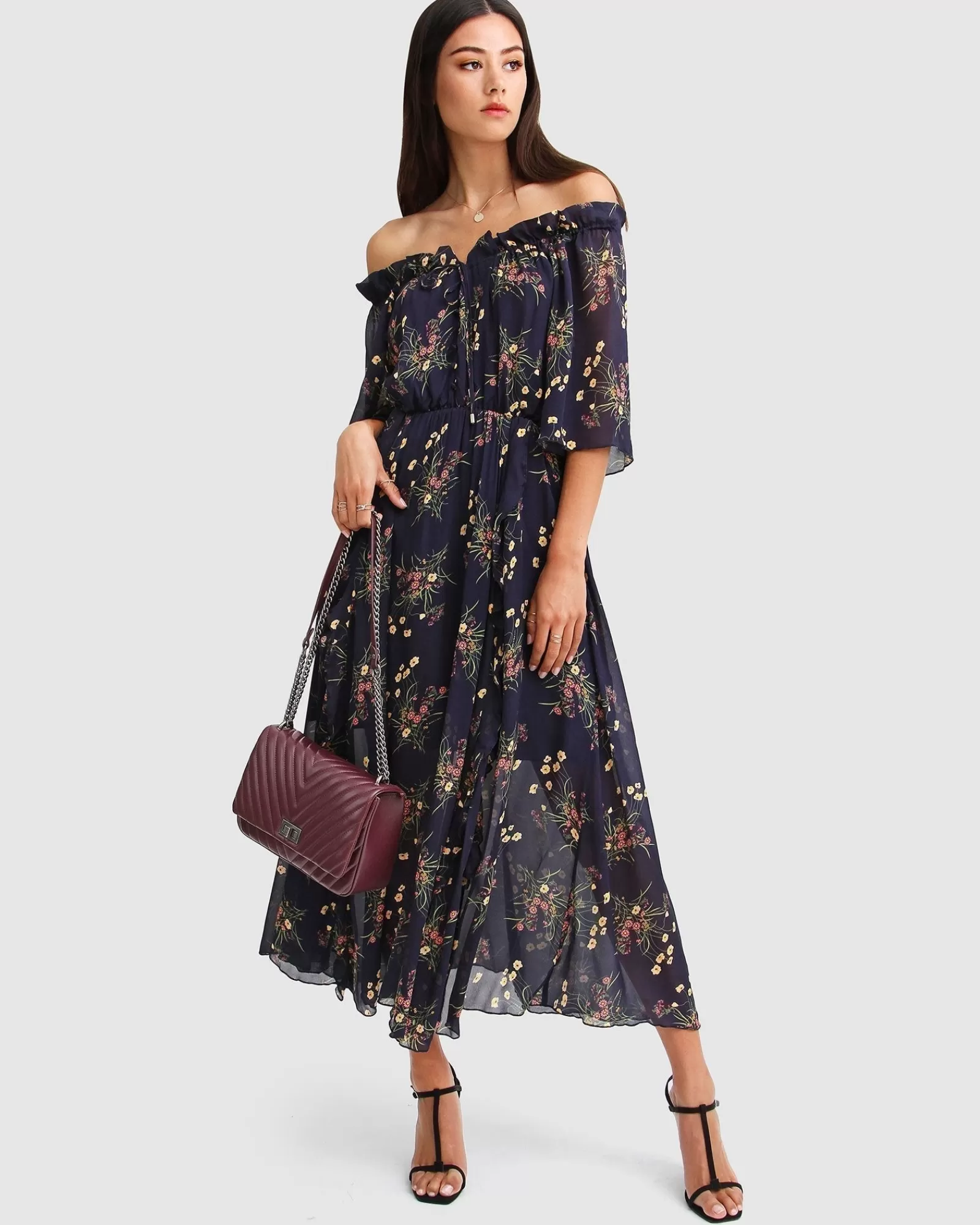 amour_amour_ruffled_midi_dress__navy_5-3.webp Belle & Bloom Amour Amour Ruffled Midi Dress -