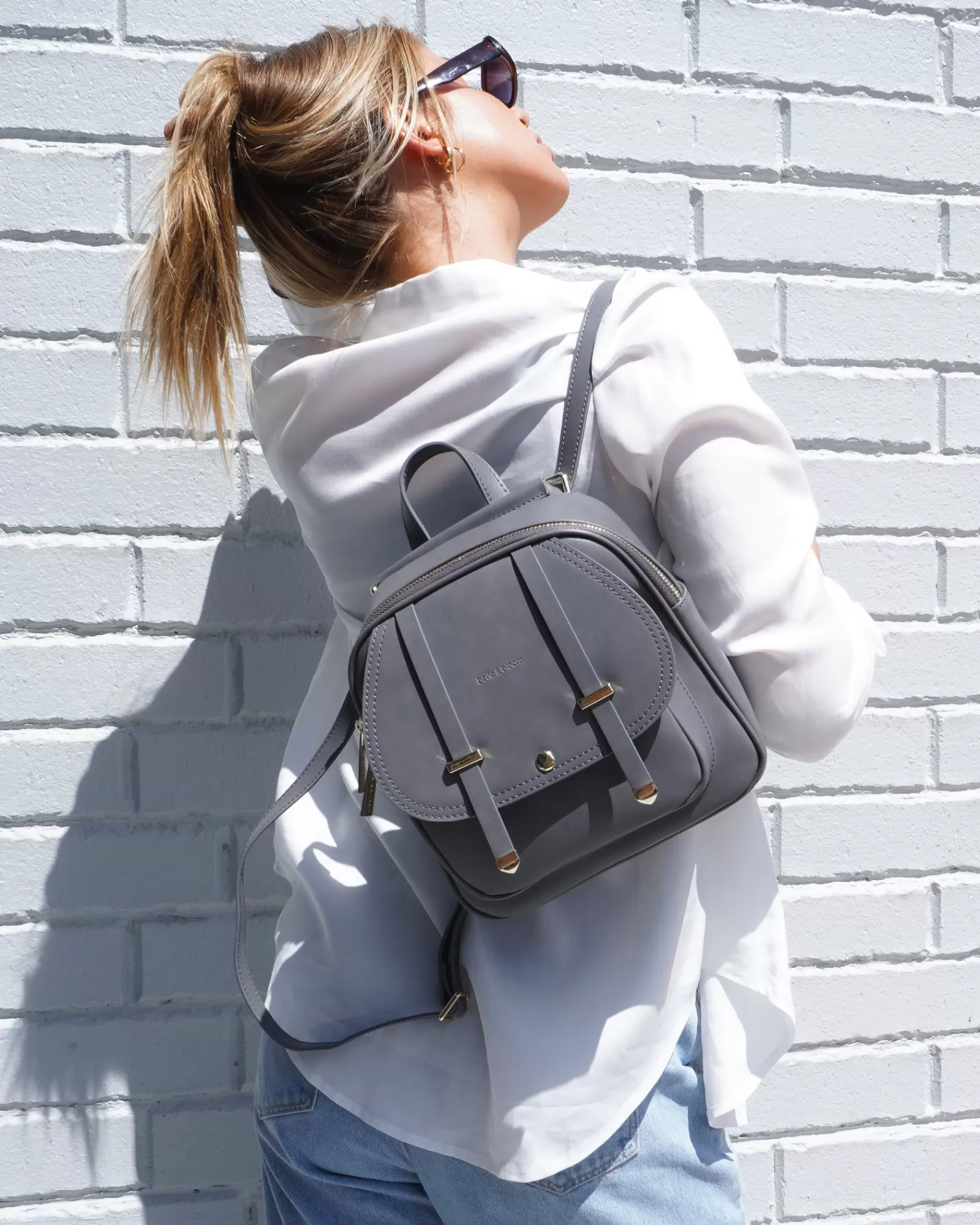 Belle & Bloom Camila Leather Backpack -