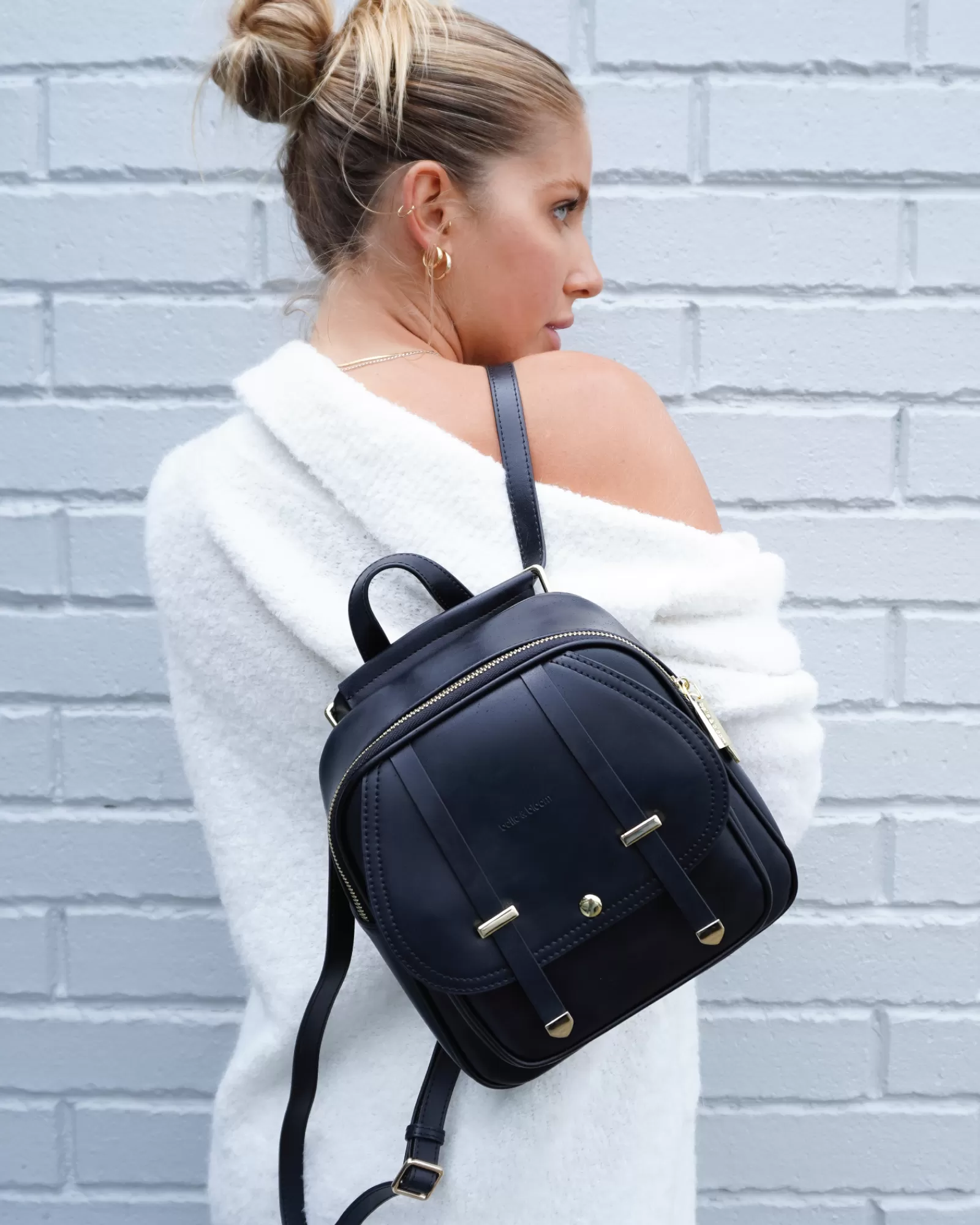 Belle & Bloom Camila Leather Backpack -