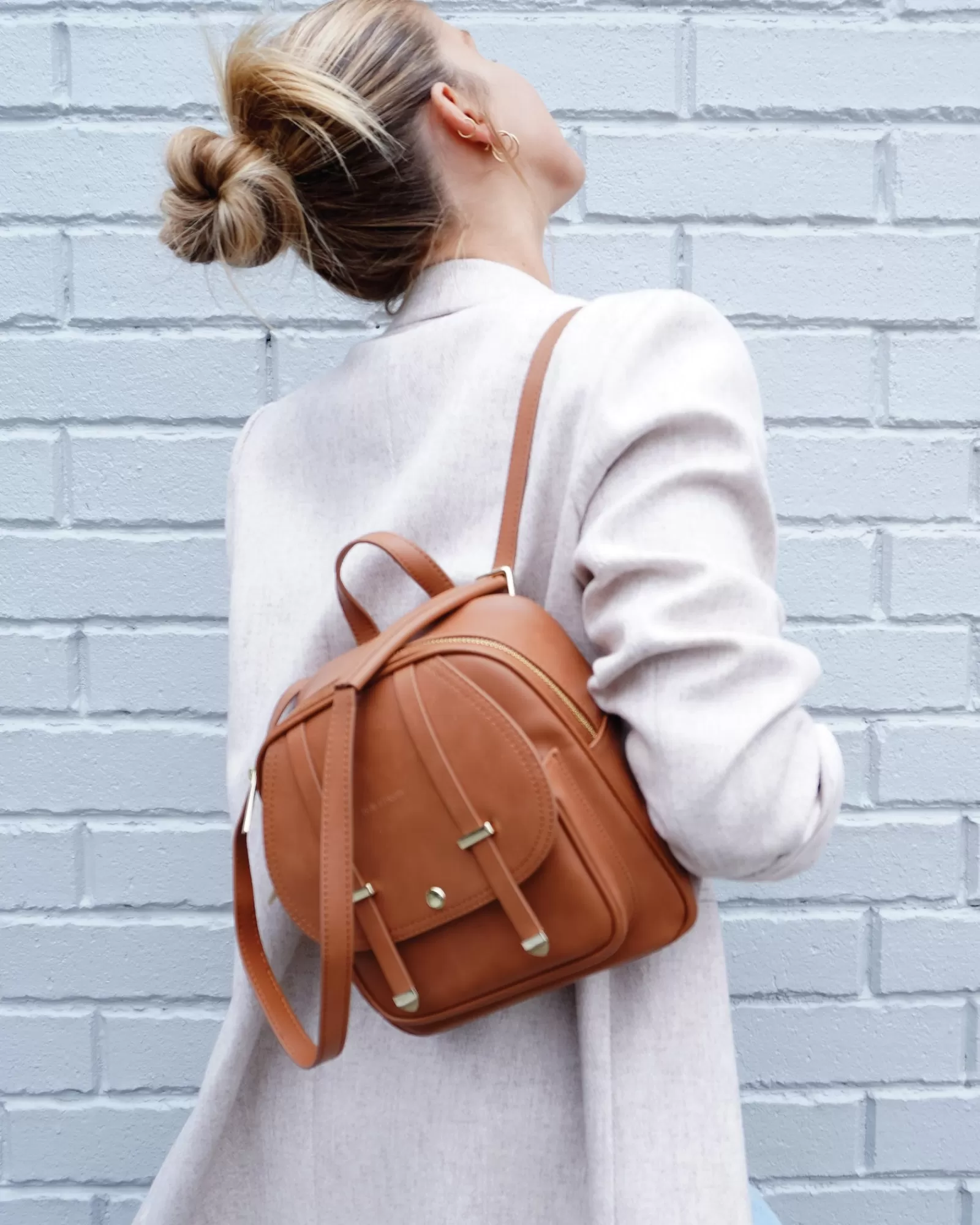 Belle & Bloom Camila Leather Backpack -