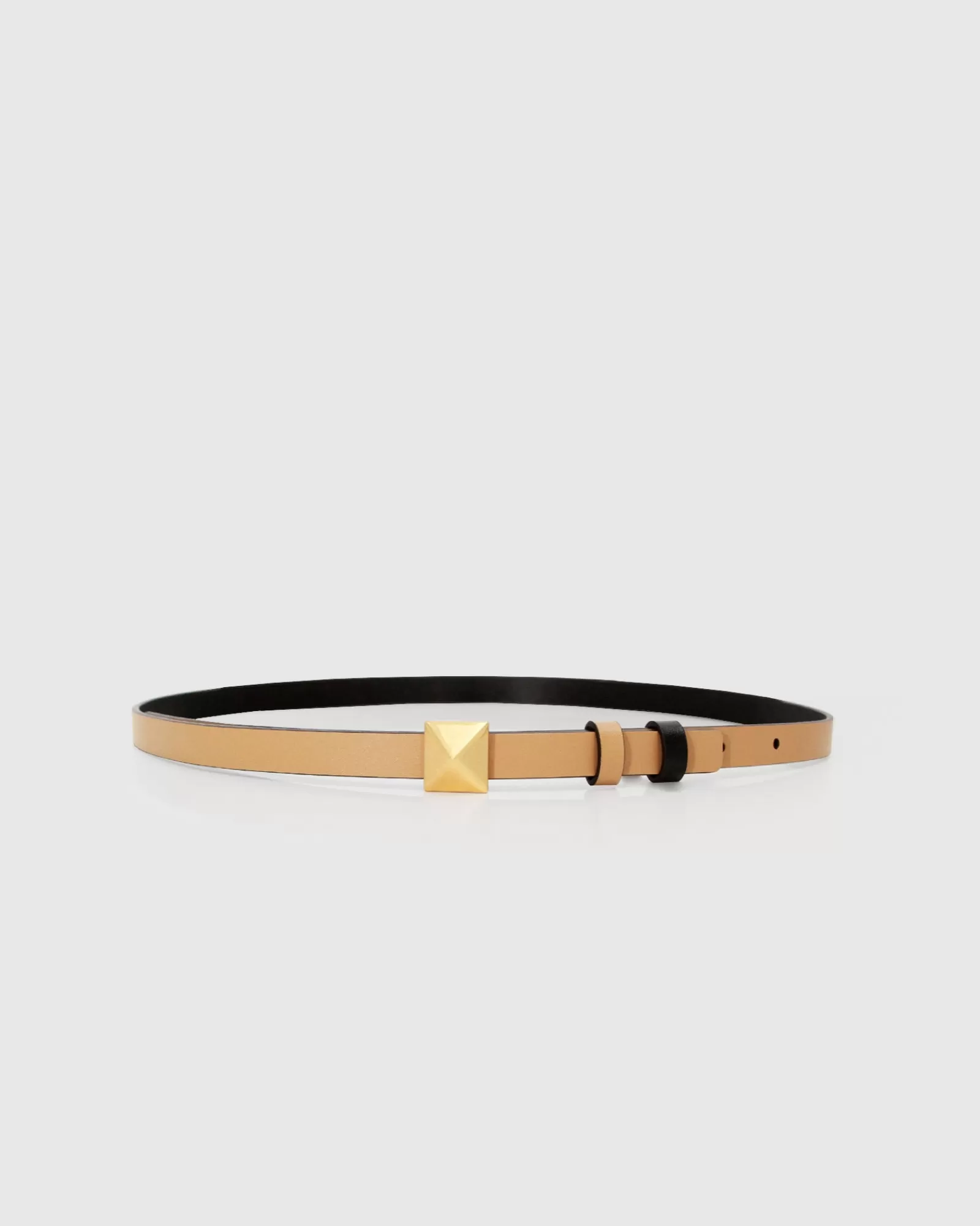 Belle & Bloom Cleopatra Pyramid Stud Leather Belt -