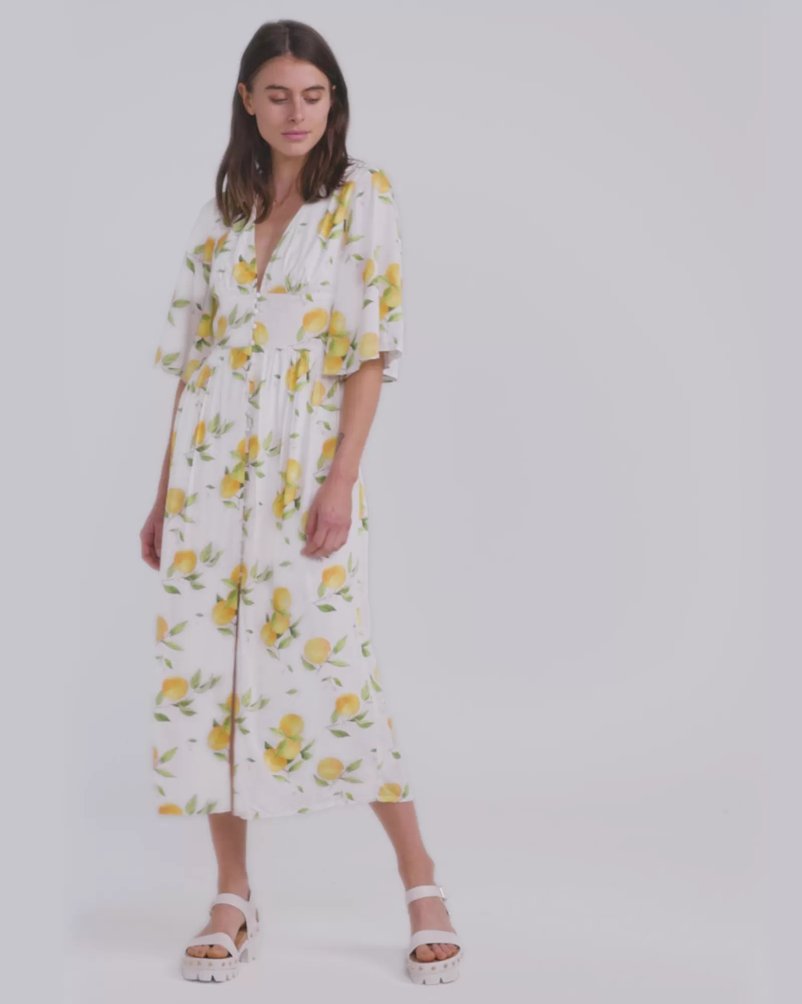 Belle & Bloom Crazy Love Button Up Dress -