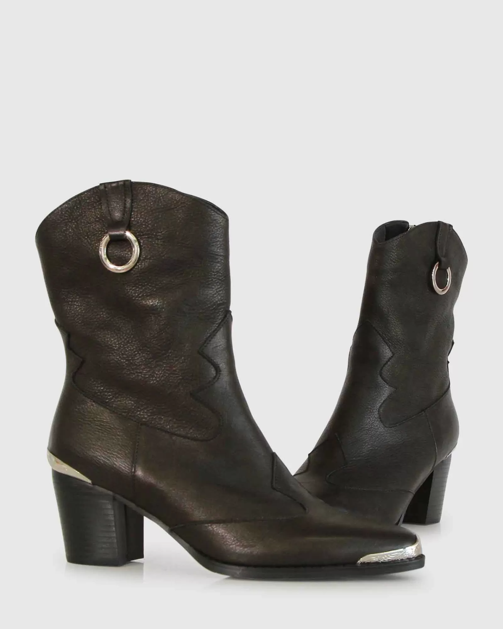 Belle & Bloom Dallas Western Boot - Vintage Black