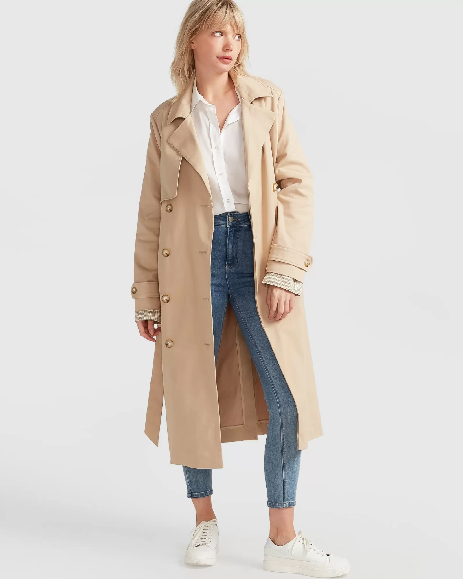 Belle & Bloom Empirical Trench Coat -