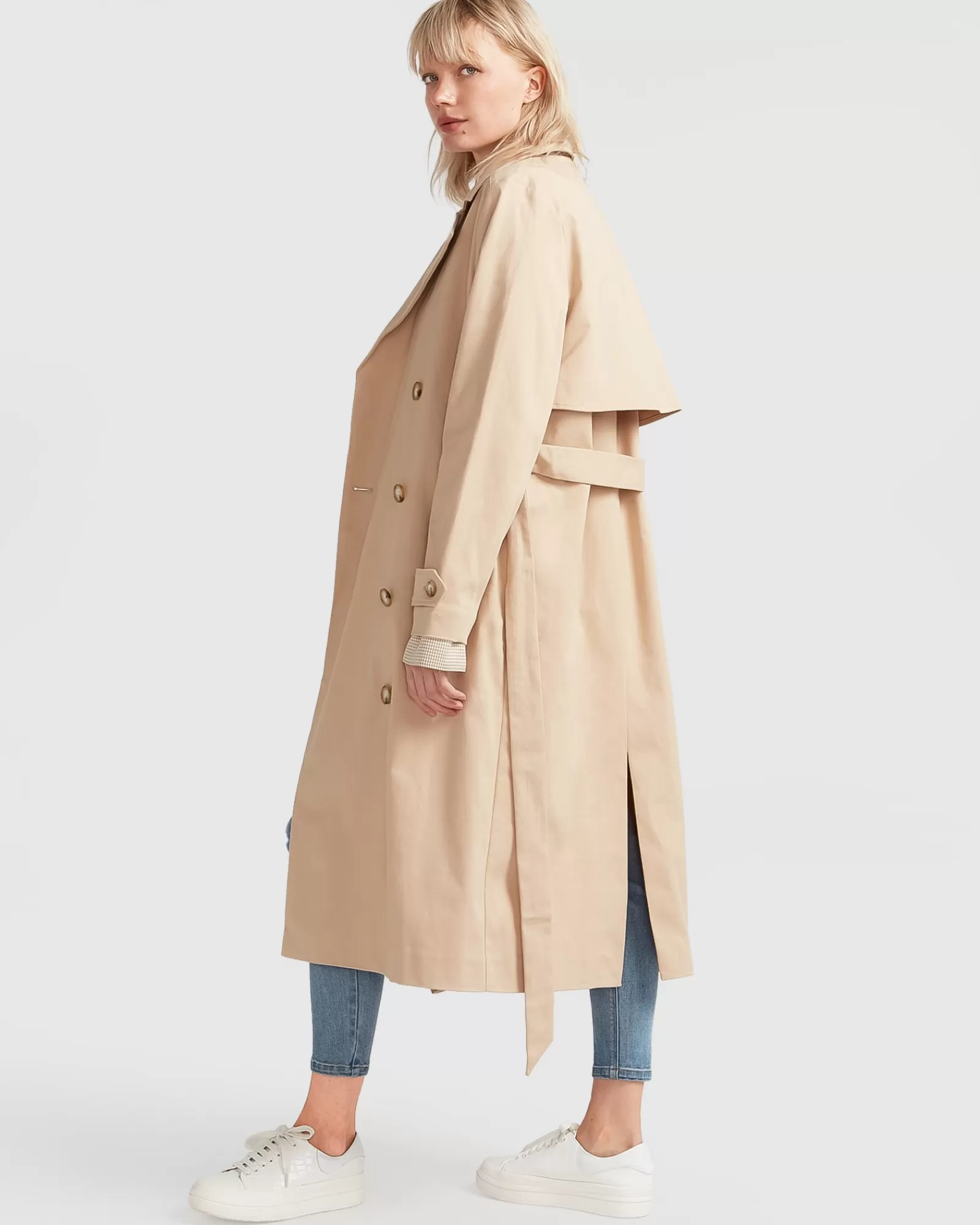 Belle & Bloom Empirical Trench Coat -