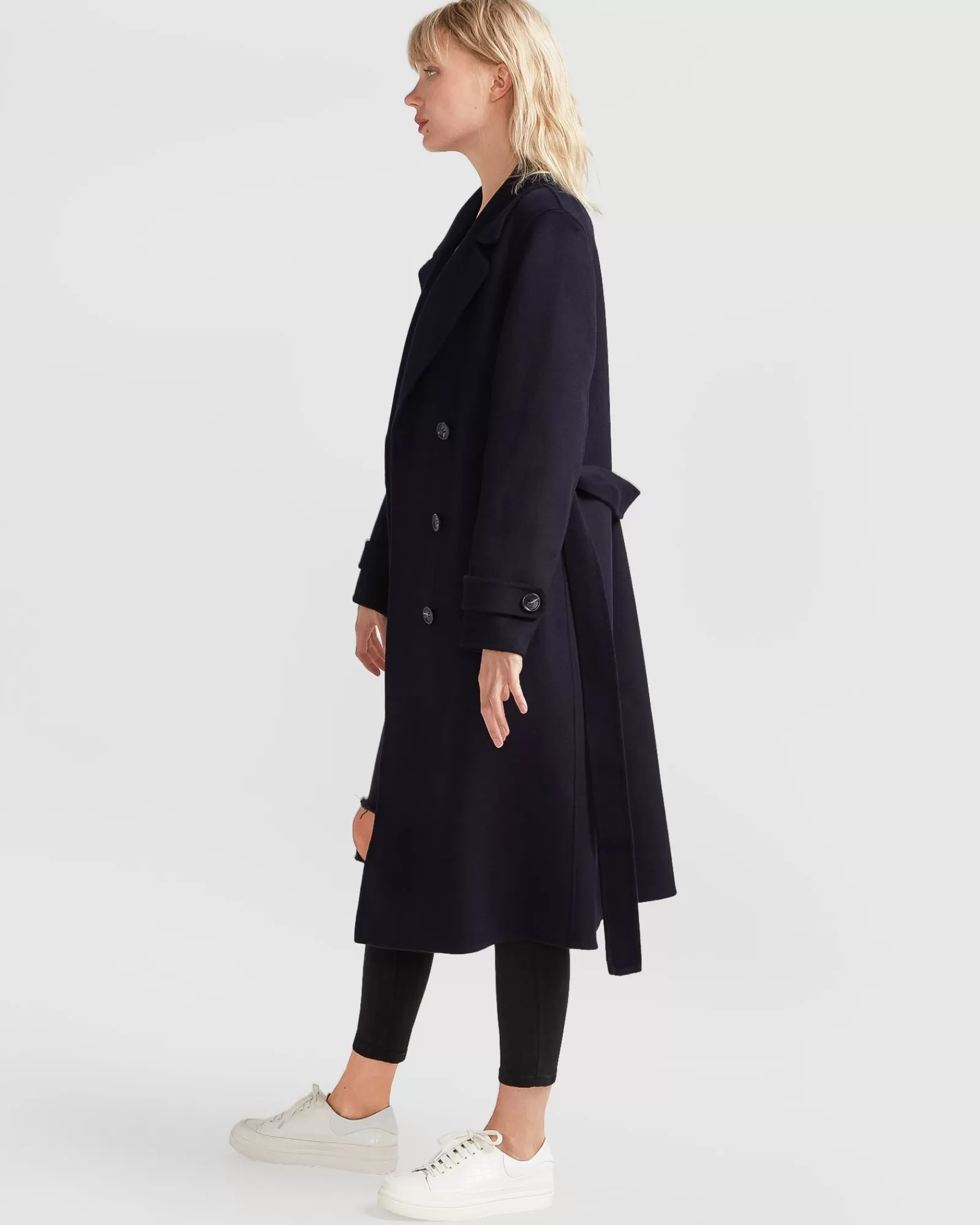 Belle & Bloom Front Runner Belted Coat -