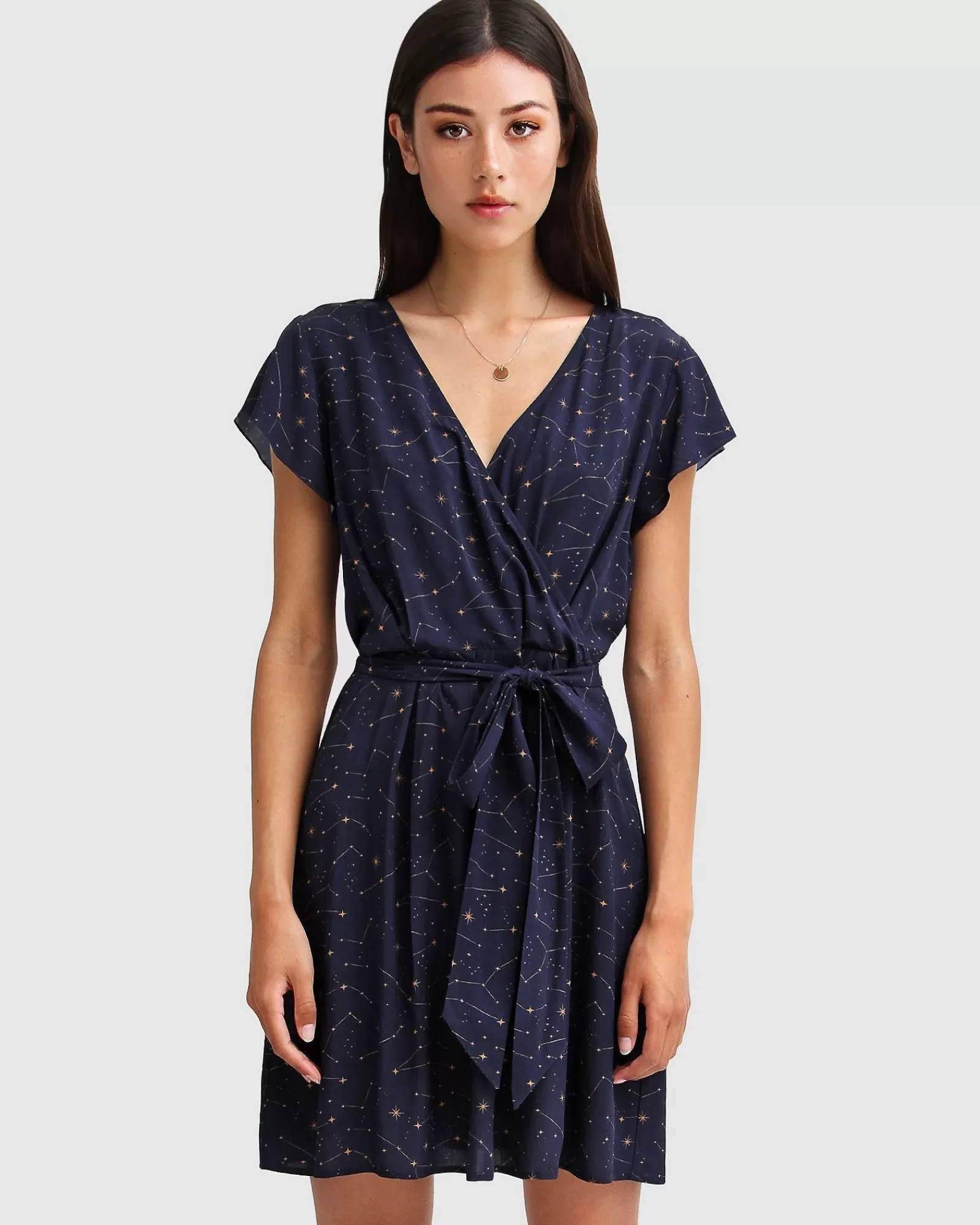 Belle & Bloom I'm The Star Wrap Dress -