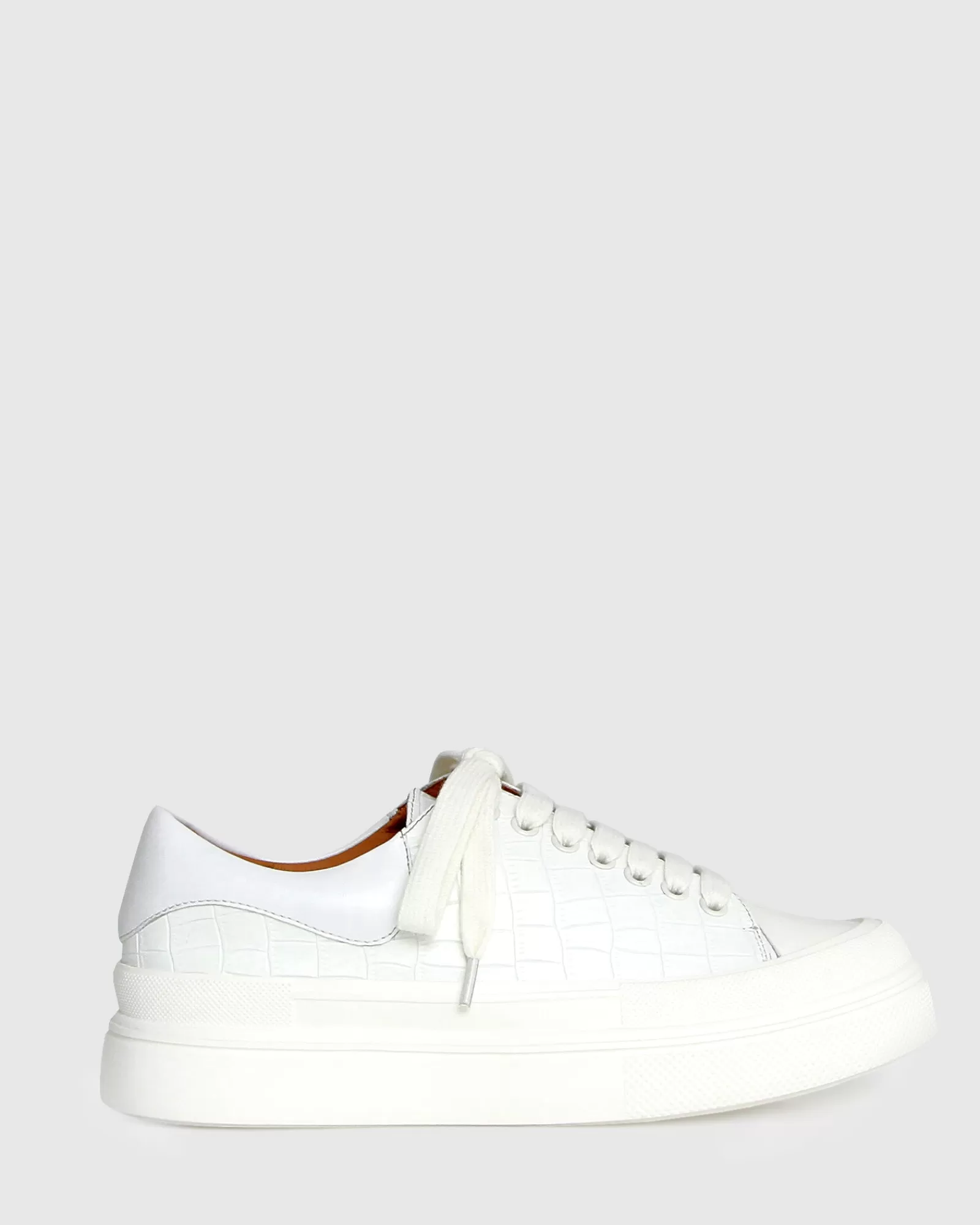 Belle & Bloom Just A Dream Croc Leather Sneaker -