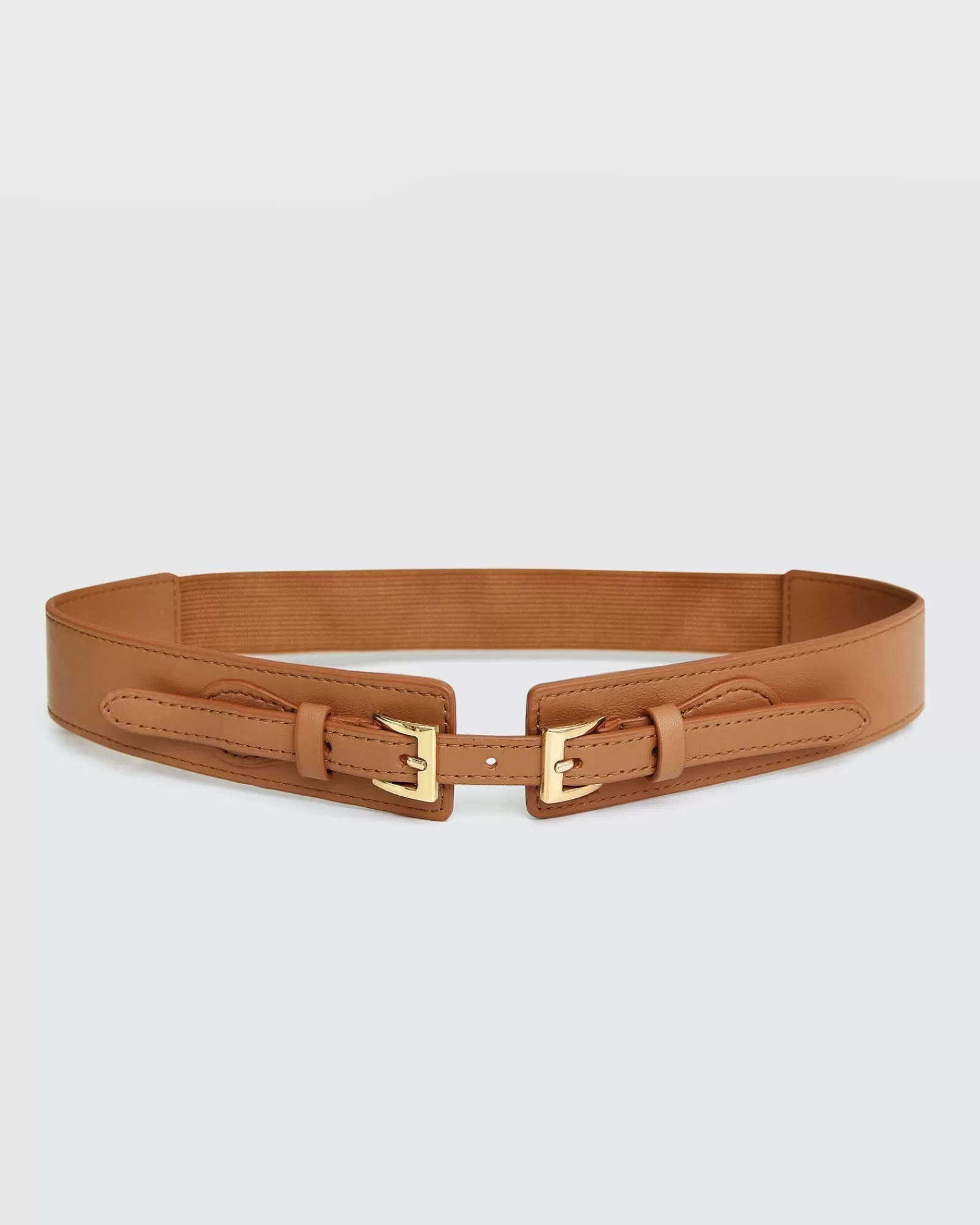 Belle & Bloom London Fog Leather Waist Belt -