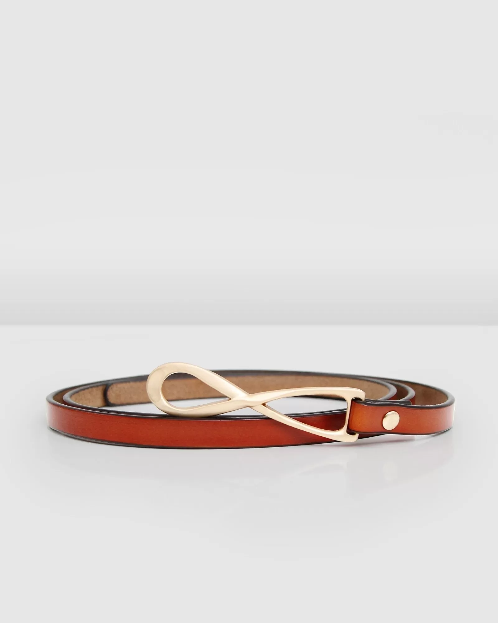 Belle & Bloom London Mood Leather Tie Belt -