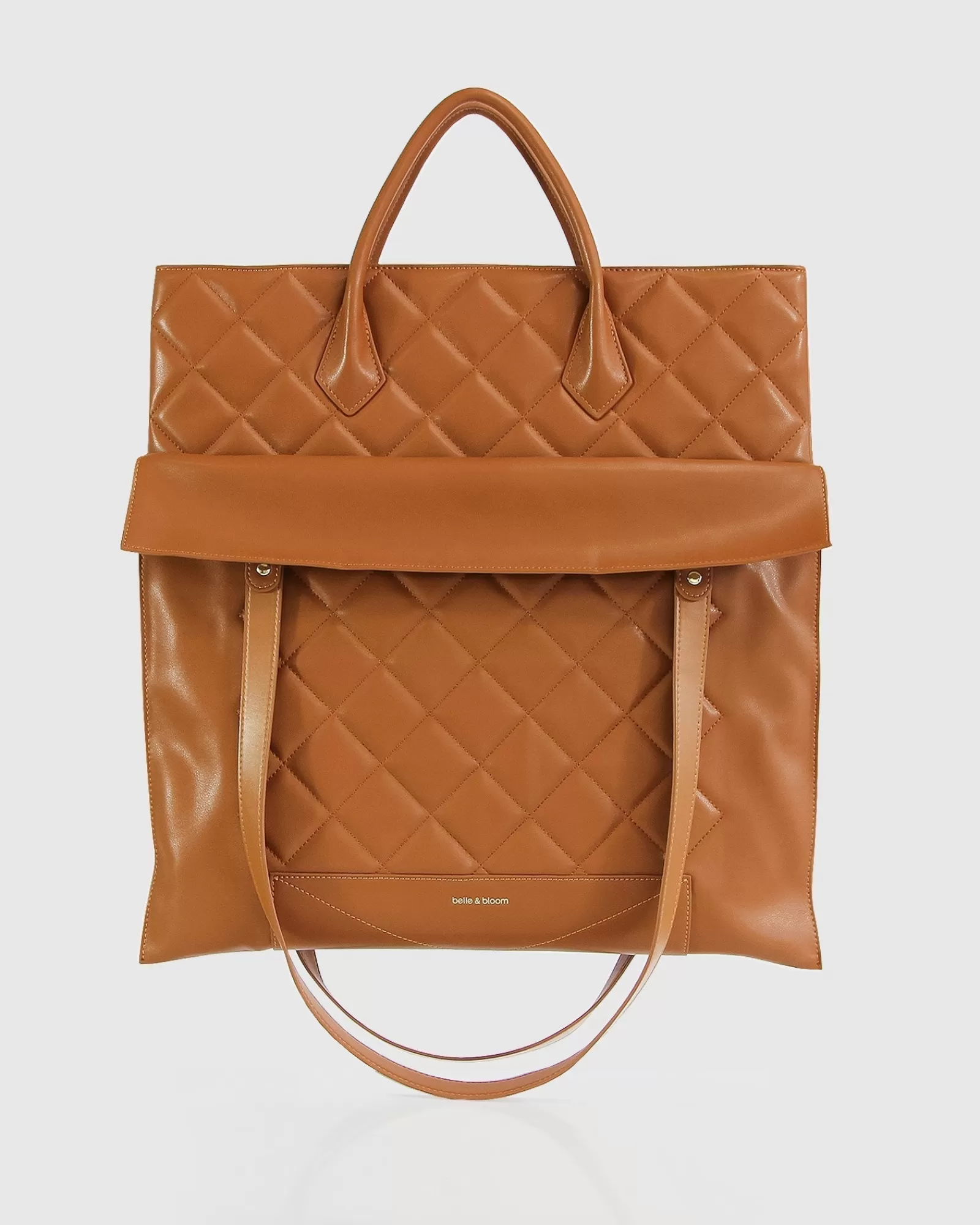 Belle & Bloom Lost Lovers Quilted Leather Tote -