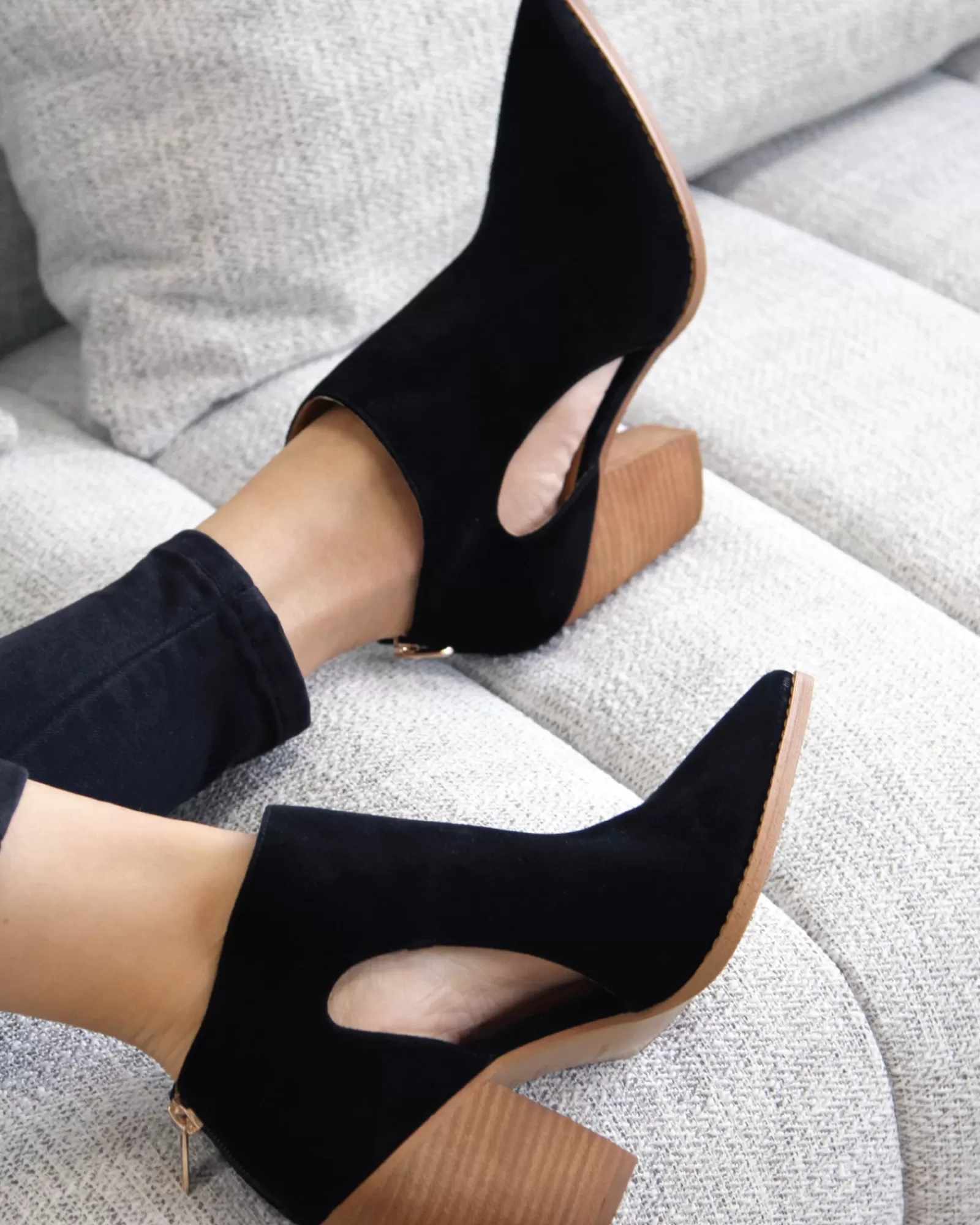 Belle & Bloom Midnight Special Suede Ankle Boot -