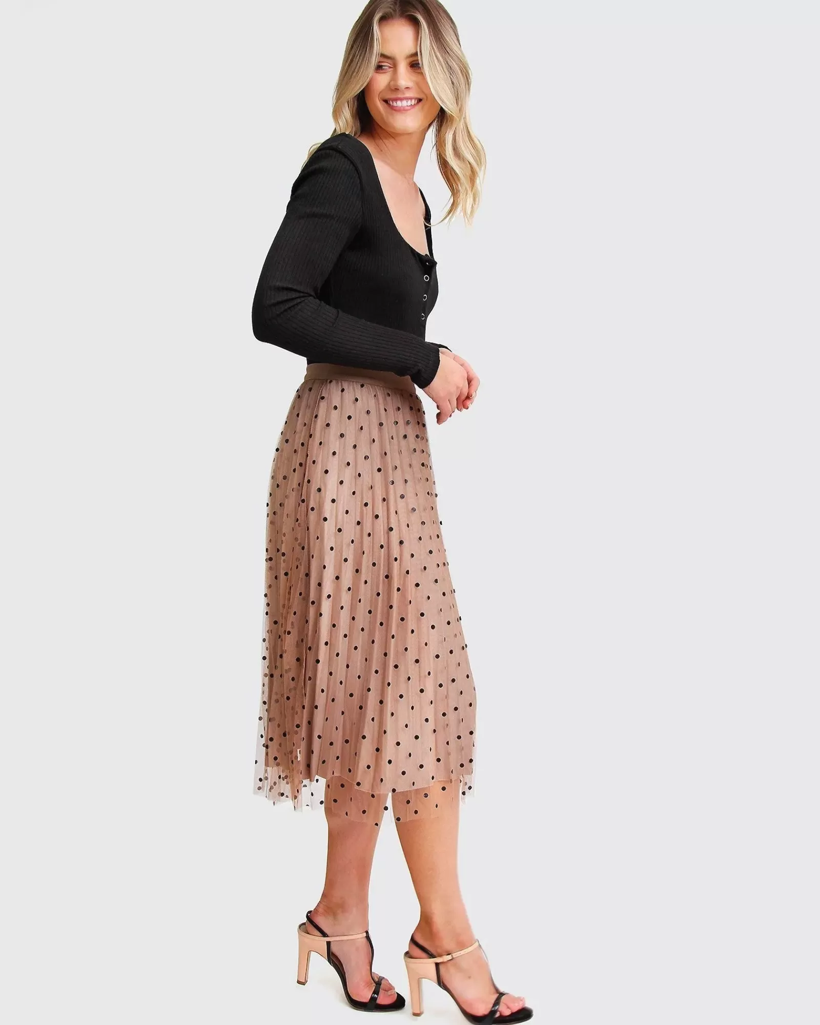 Belle & Bloom Mixed Feeling Reversible Skirt -