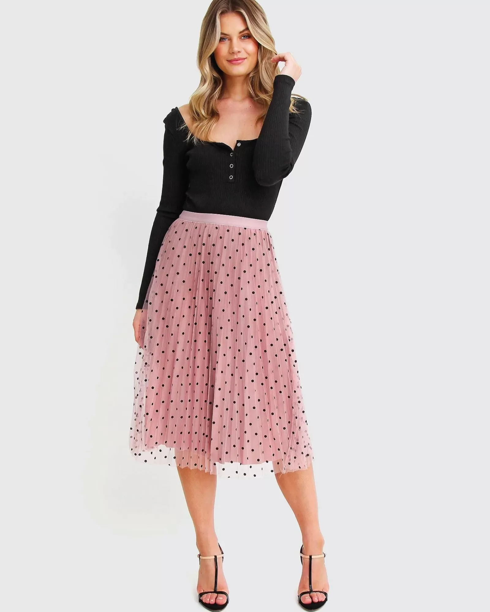 Belle & Bloom Mixed Feeling Reversible Skirt -