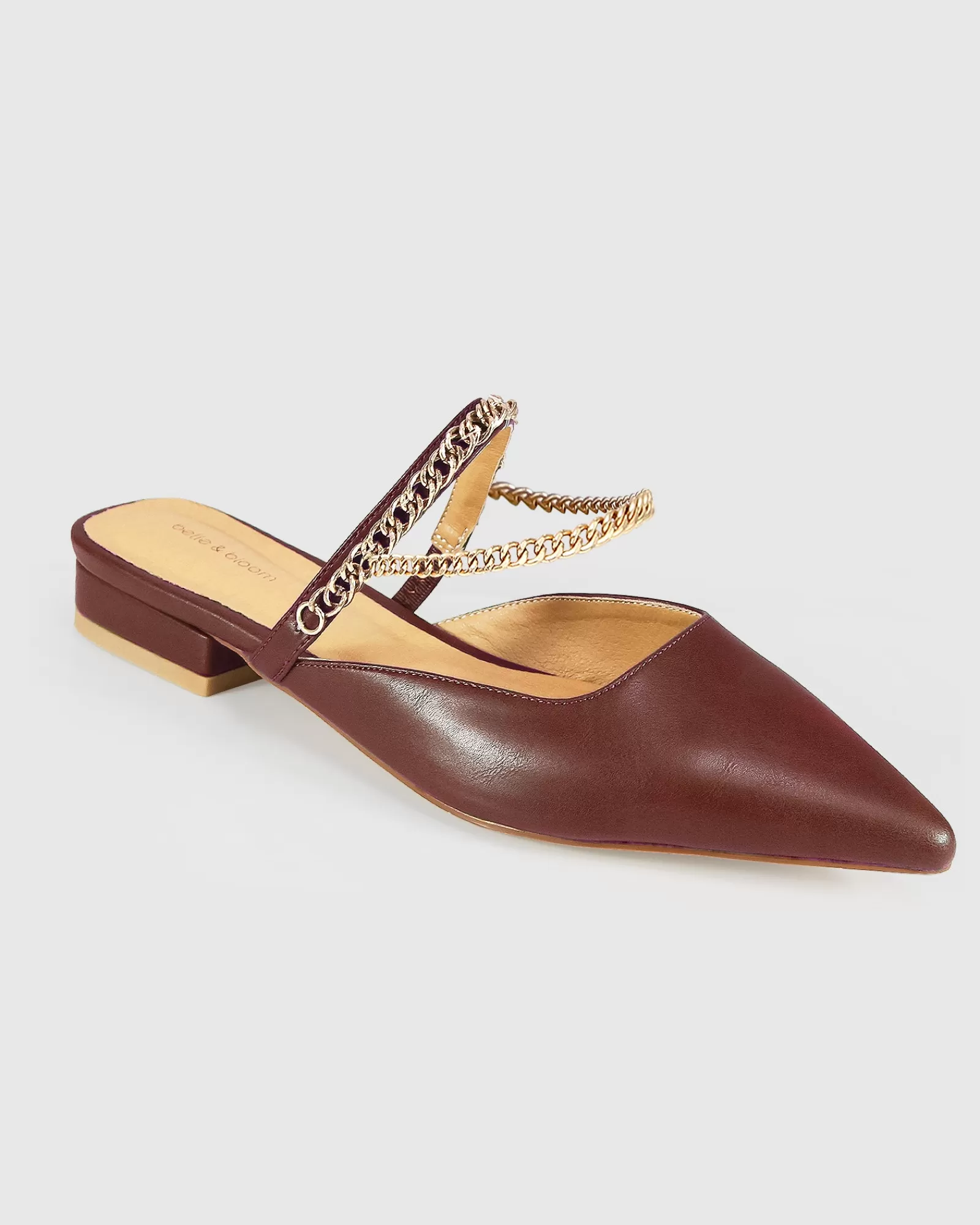 Belle & Bloom On The Go Leather Flat -