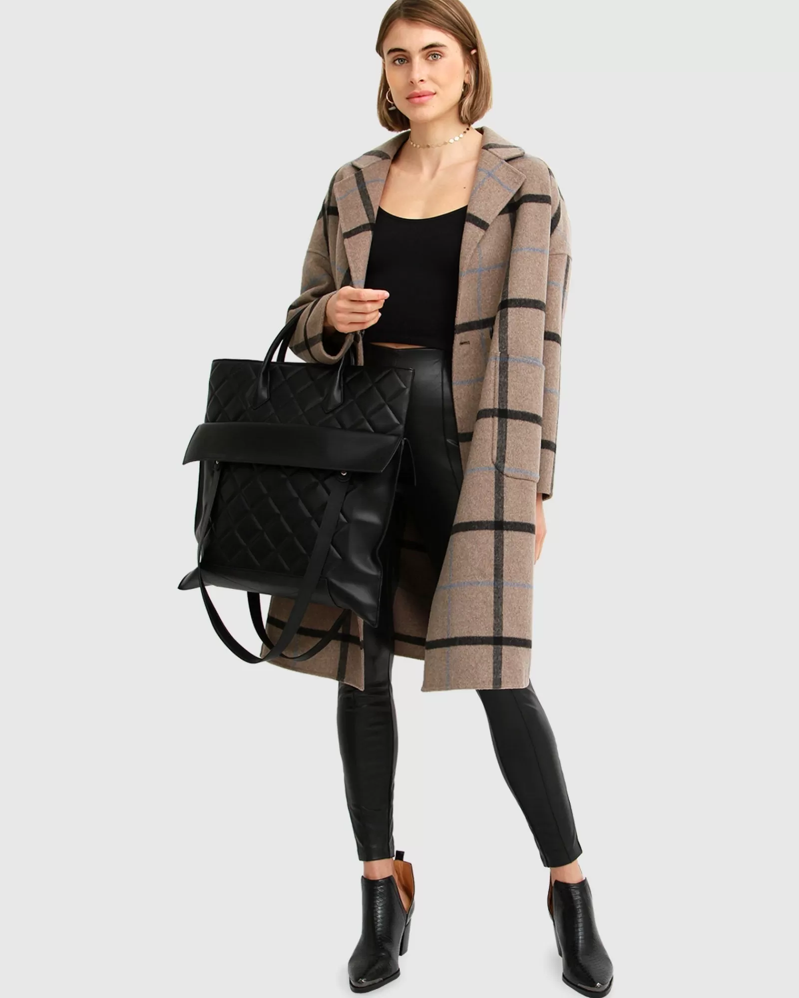 publisher_doublebreasted_wool_blend_coat__oat_plaid_5.webp Belle & Bloom Publisher Double-Breasted Wool Blend Coat - Oat Plaid