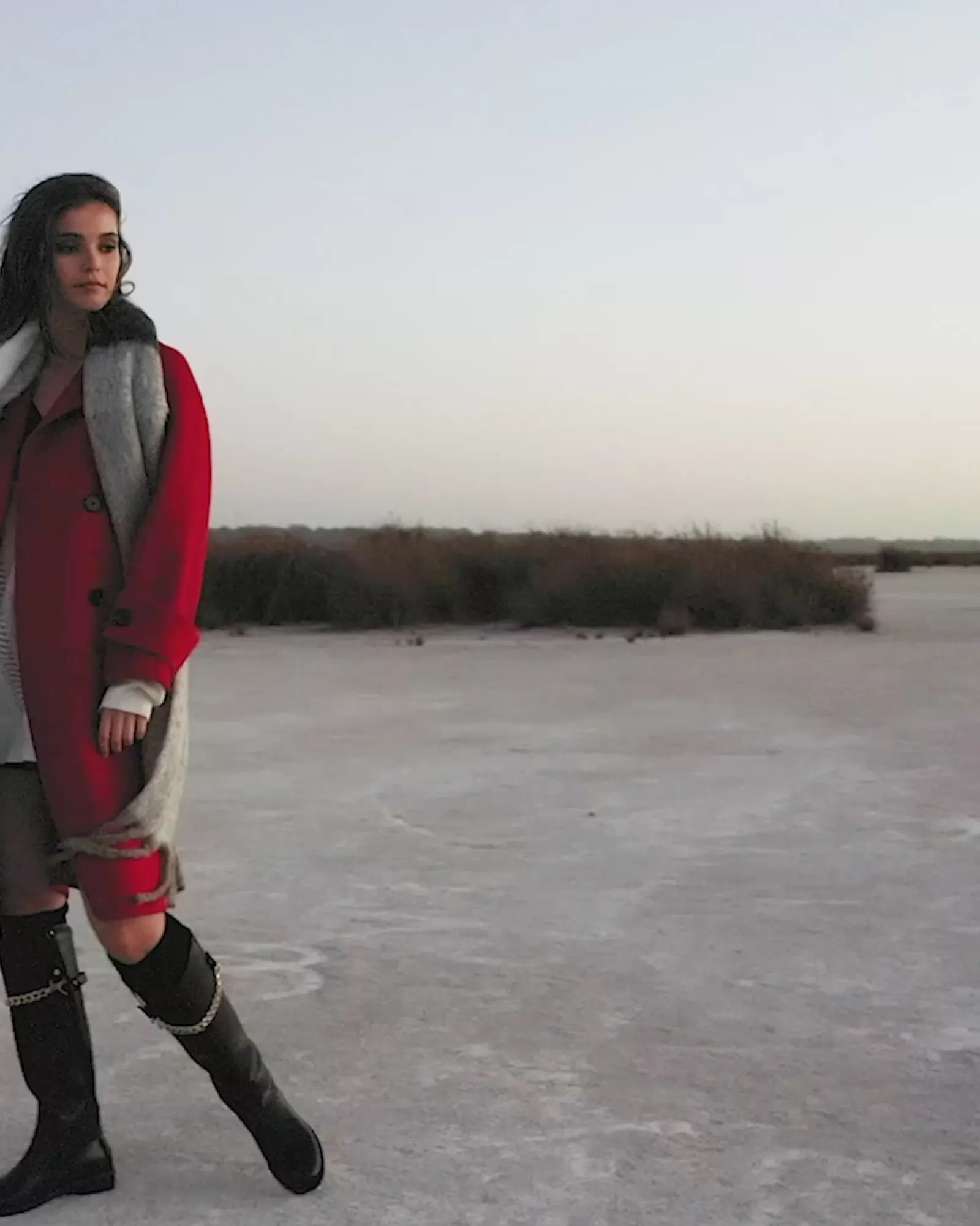 Belle & Bloom Rumour Has It Oversized Wool Blend Coat -