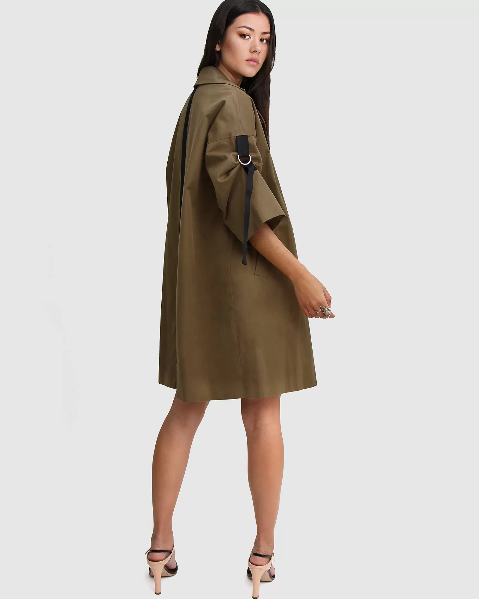 Belle & Bloom Russian Romance Oversized Trench Coat -