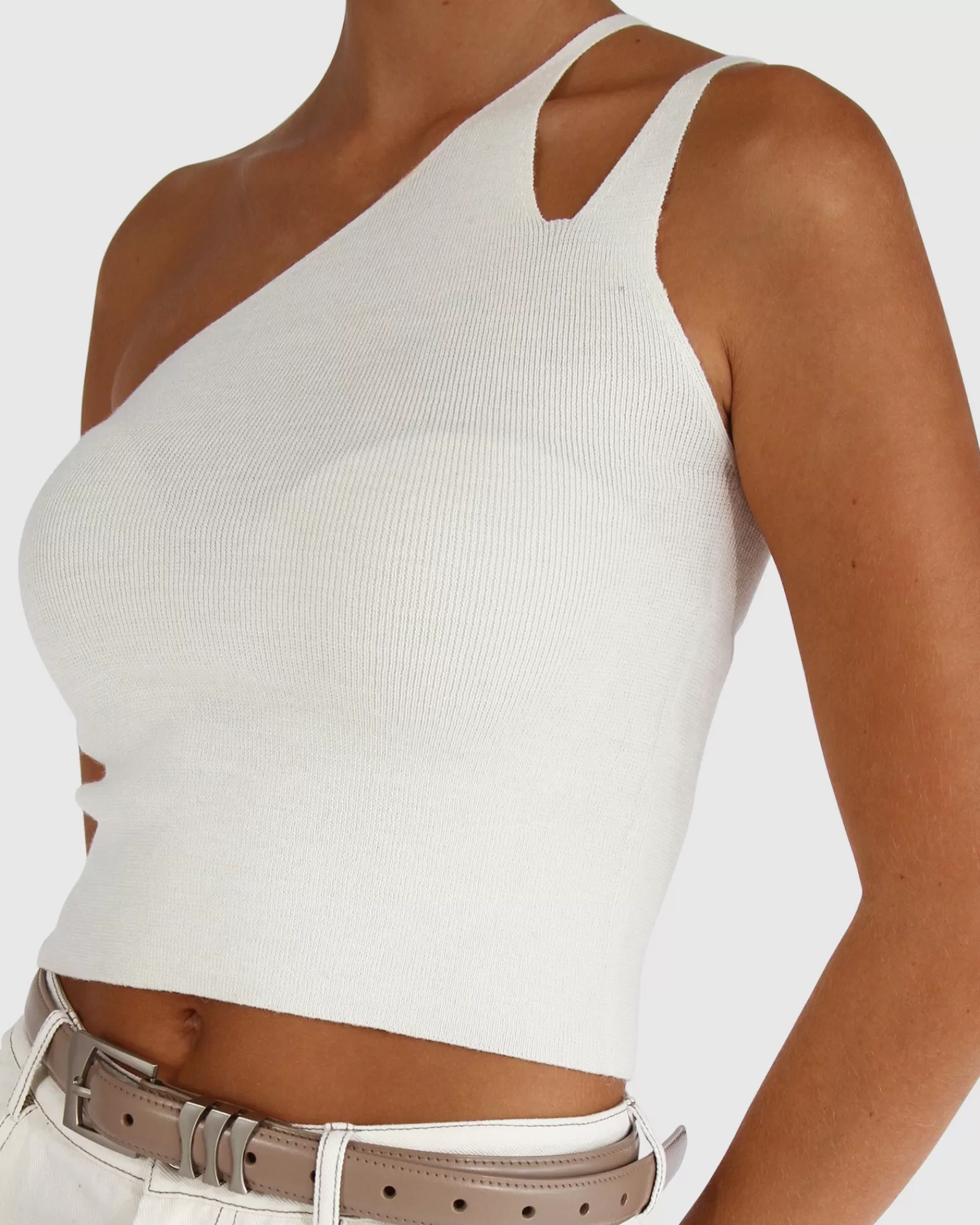 Belle & Bloom Symphony Double Strap Knit Crop -