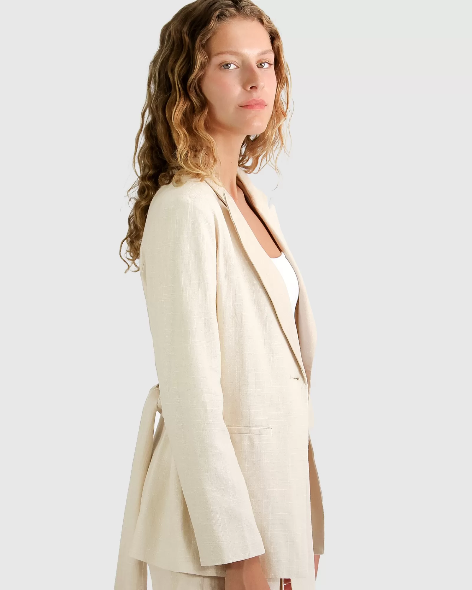 synergy_wrap_blazer__natural_2-3.webp Belle & Bloom Synergy Wrap Blazer -