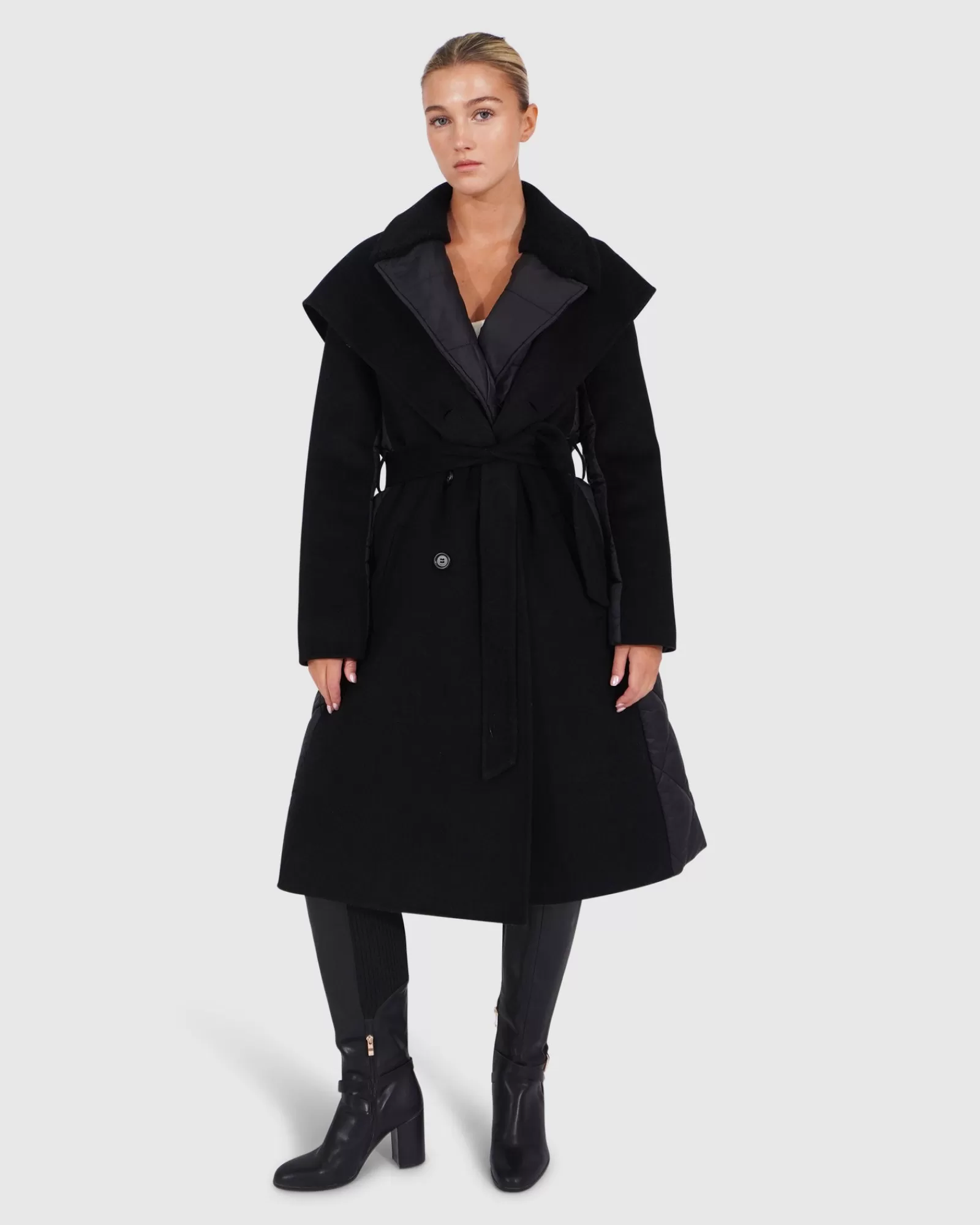 Belle & Bloom Walk Me Home Convertible Coat -